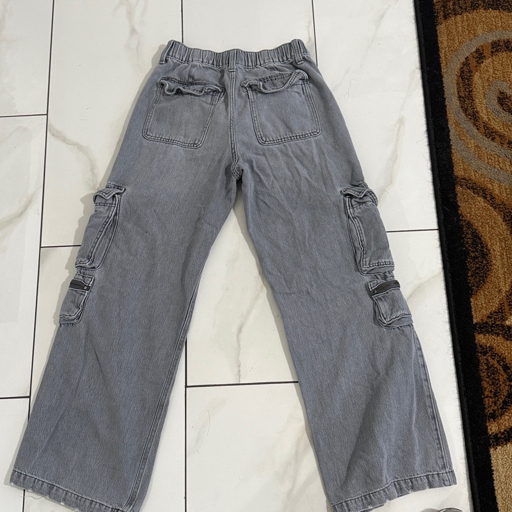 Aeropostale junior  Charcoal Cargo Pants